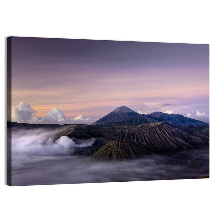 Mount Bromo at Dawn Wall Art as a canvas print