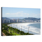 Santos Beach Promenade Wall Art