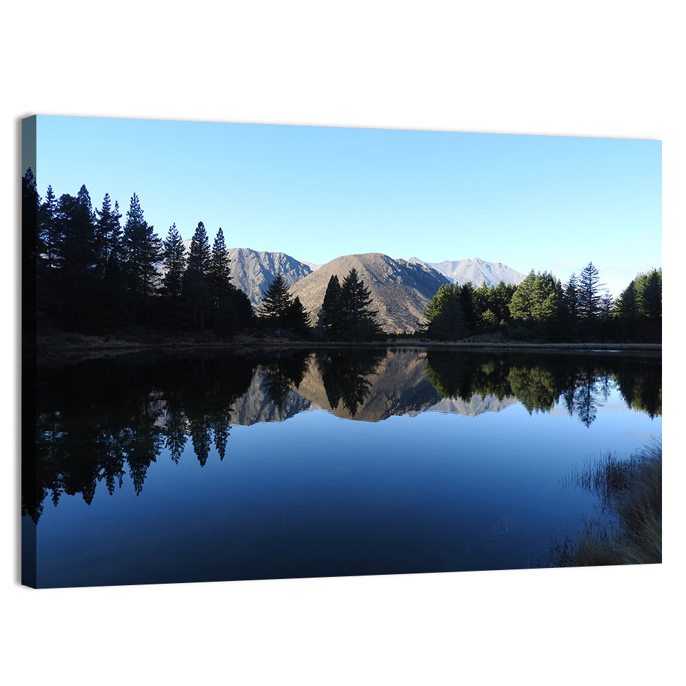 Lake Ida Reflection Wall Art, canvas print, landscape