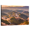 Mount Yoshino Cherry Blossom Valley Wall Art