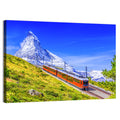 Gornergrat Train and Matterhorn Wall Art
