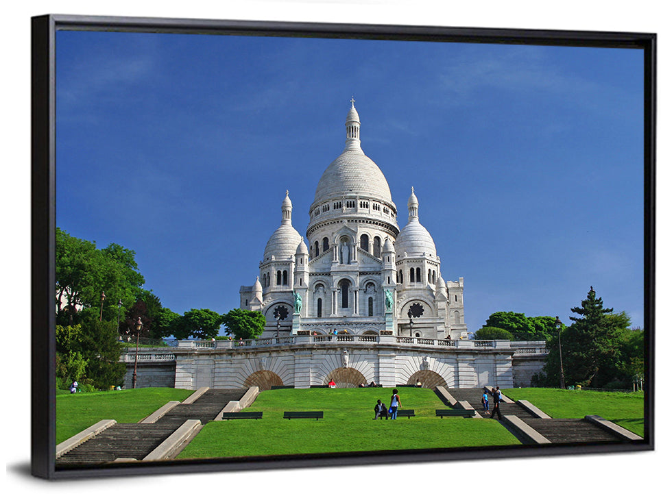 Sacre Coeur Basilica Steps, Paris Wall Art