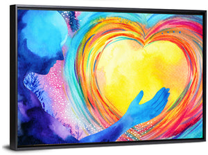 Love Spirit Abstract Wall Art