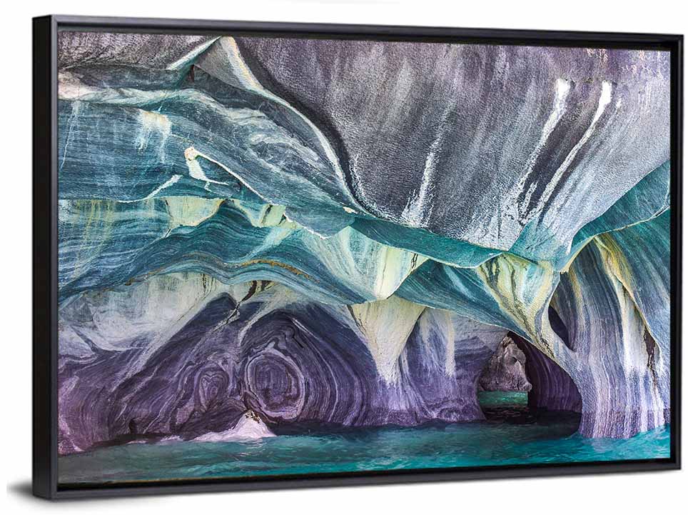 Marble Caves of Lake General Carrera Wall Art