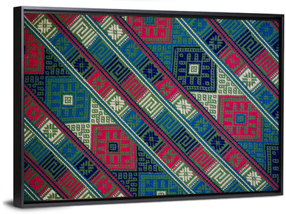 Hand Woven Textile Abstract Wall Art
