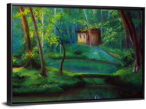 Forest Fairy Tales Abstract Wall Art