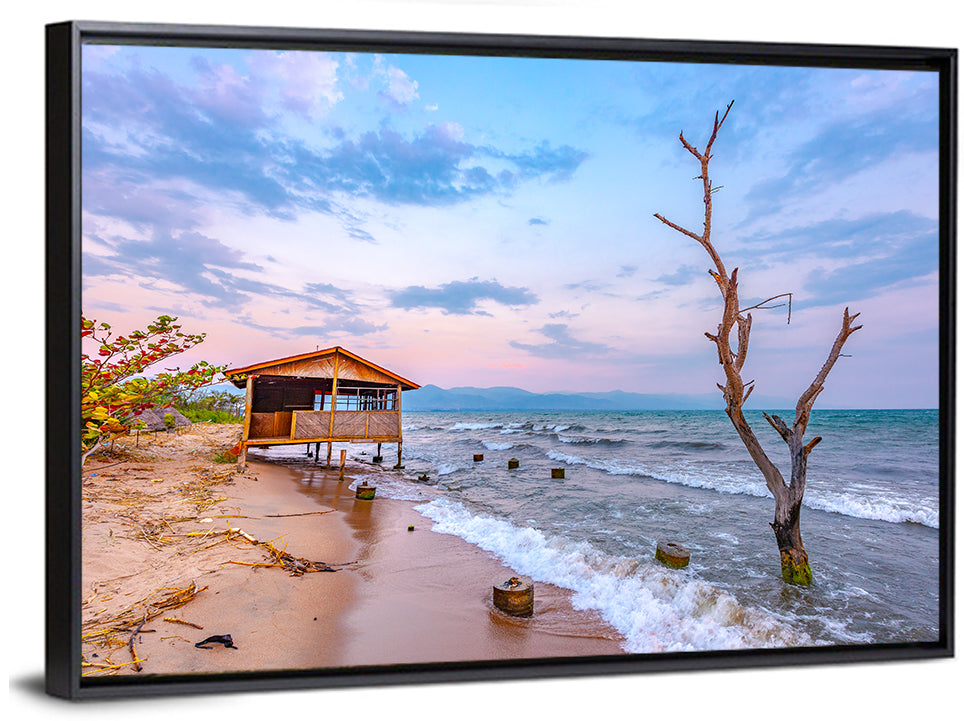 Tanganyika Shoreline at Dusk Wall Art