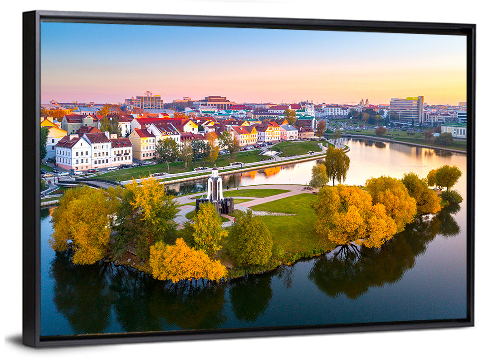 Minsk Island of Tears Golden Dusk Wall Art