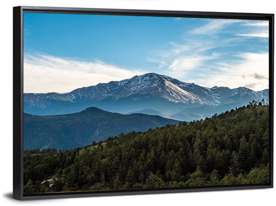 Pikes Peak Mountain Landscape Wall Art
