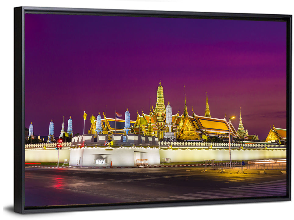 Emerald Buddha, Grand Palace Dusk Wall Art