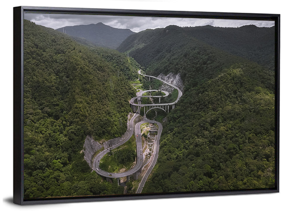 Kelok Sambilan Winding Highway Wall Art
