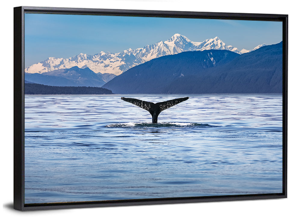 Alaska Whale Tail Wall Art