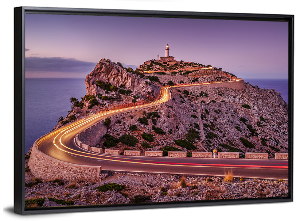 Formentor Lighthouse at Dusk Wall Art