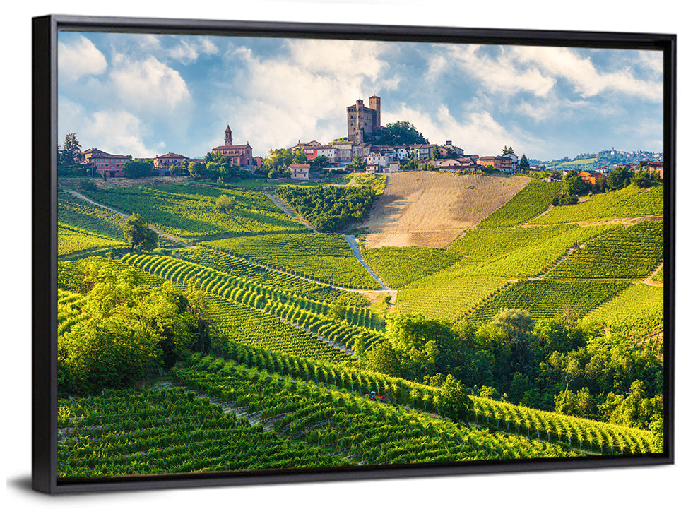 Grinzane Cavour Vineyards Wall Art