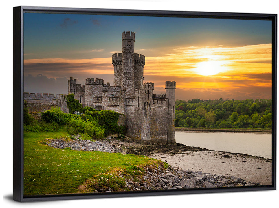 Blackrock Castle at Sunset Wall Art