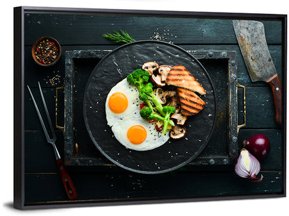 Fried Egg Restaurant Wall Art