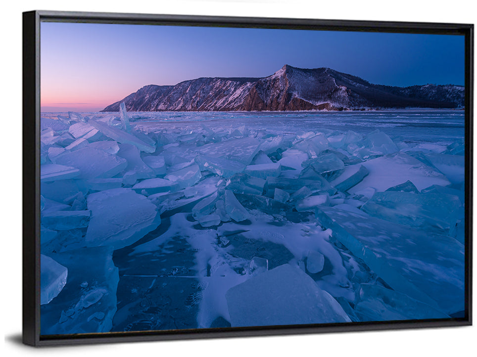 Frozen Lake Baikal Wall Art