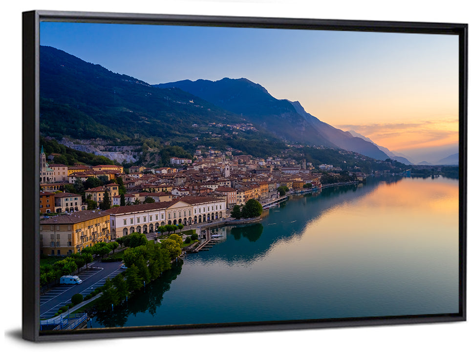 Lake Iseo Sunrise Wall Art