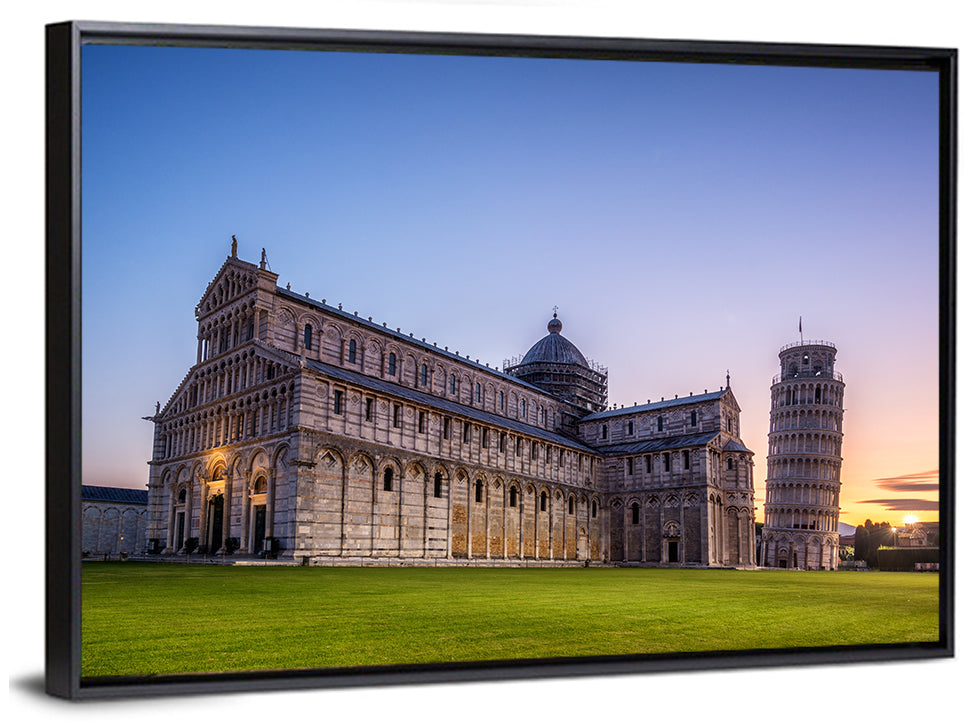 Leaning Tower of Pisa at Dusk Wall Art
