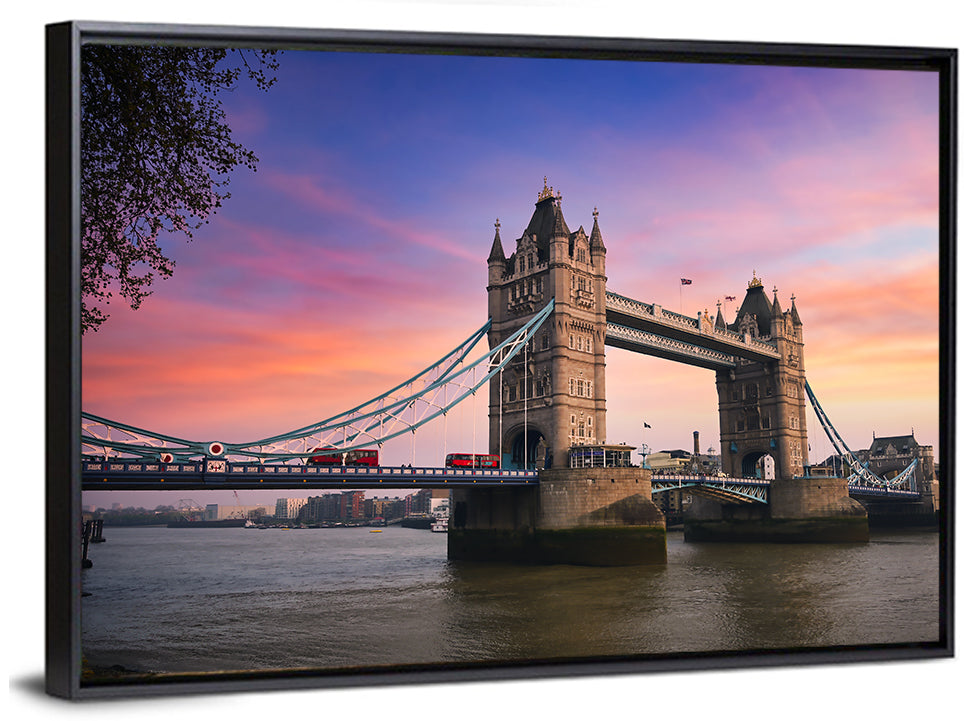 Tower Bridge at Sunset Wall Art