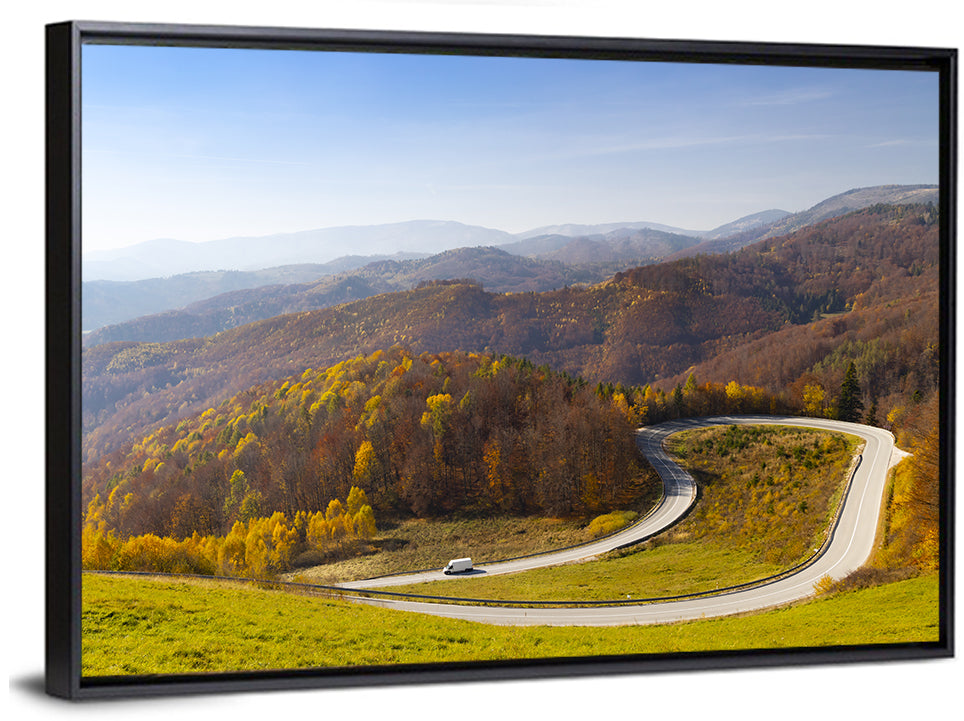 Slovensky Raj Winding Road Wall Art