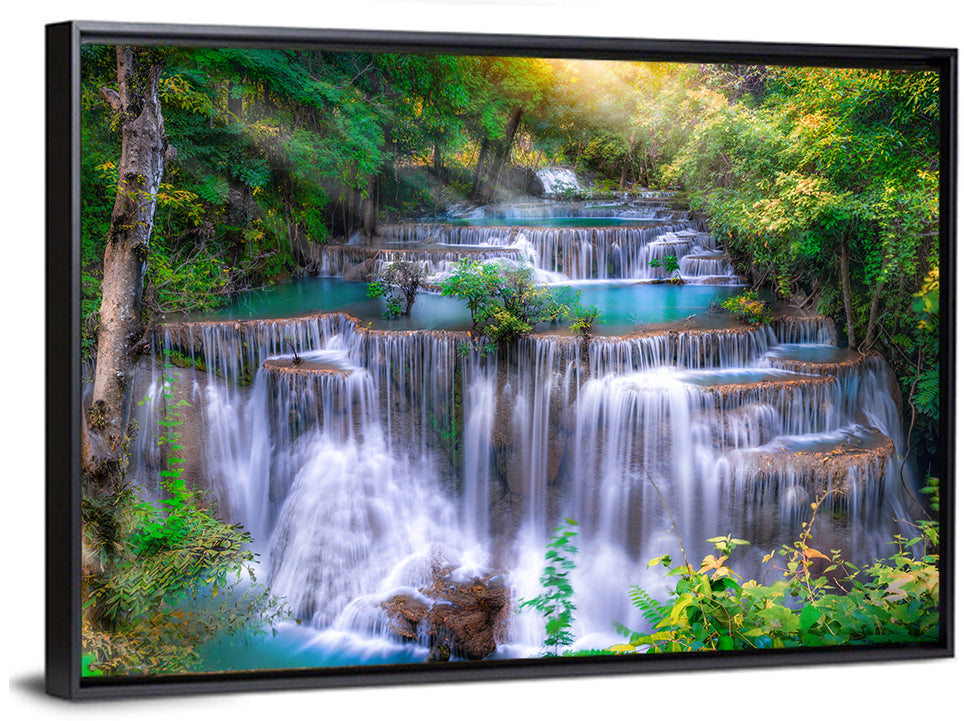 Huai Mae Kamin Waterfall Wall Art