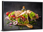 Turkish Shawarma Wraps Wall Art