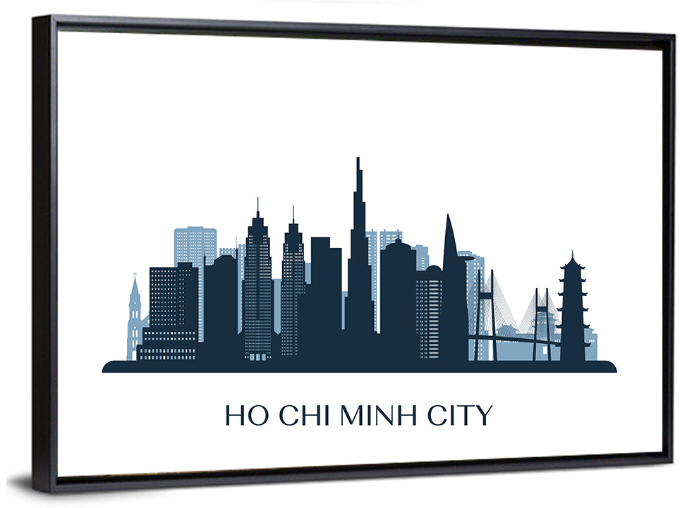 Ho Chi Minh City Skyline Wall Art