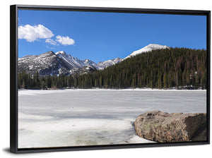 Frozen Bear Lake Wall Art