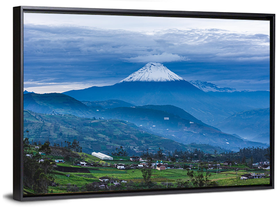 Andean Snow-capped Volcano Wall Art