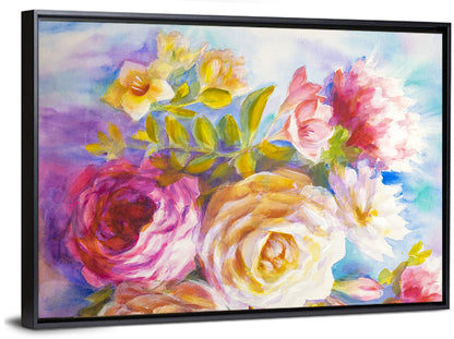 Peonies & Roses Wall Art