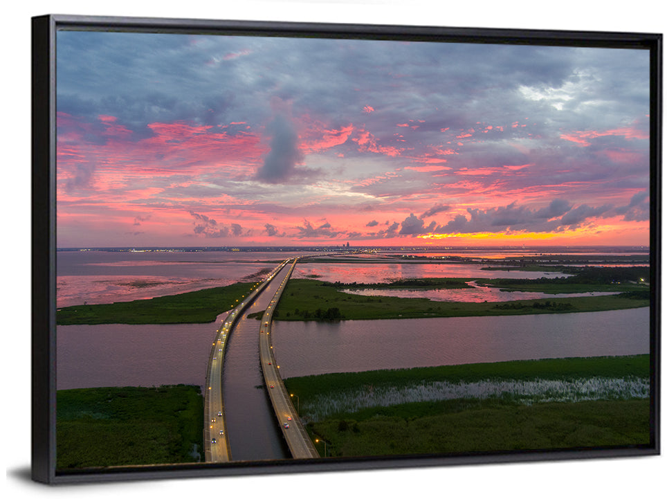 Mobile Bay Bridge Wall Art