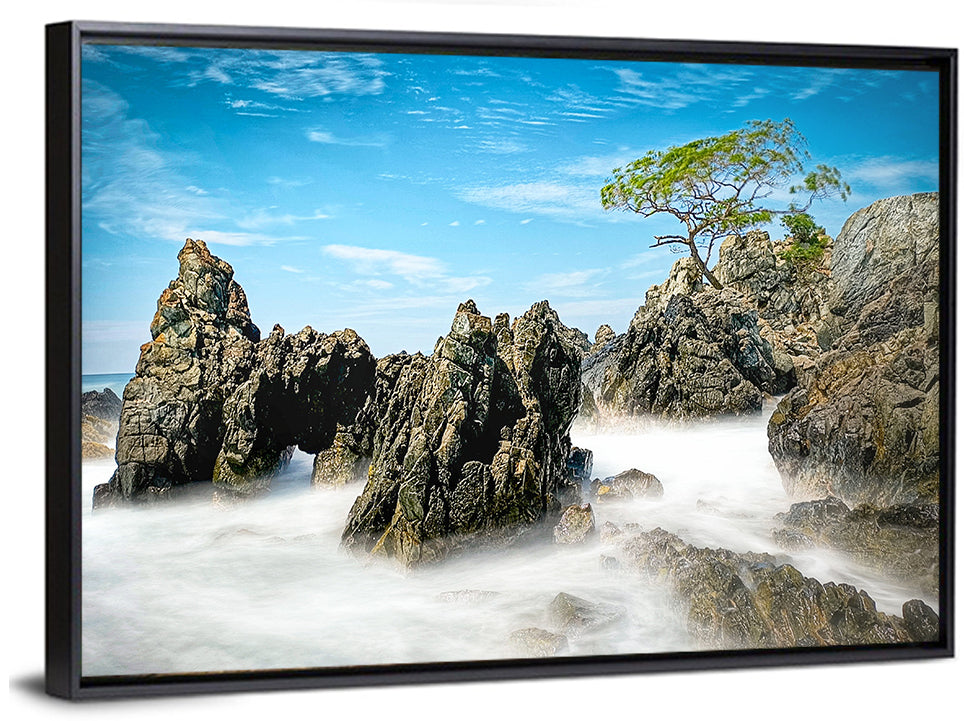 Karang Bebay Misty Shore Wall Art