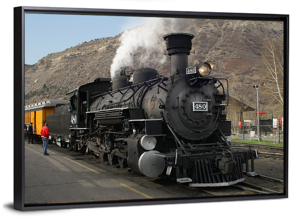 Durango Steam Locomotive No. 480 Wall Art