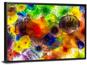 Glass Colors Abstract Wall Art