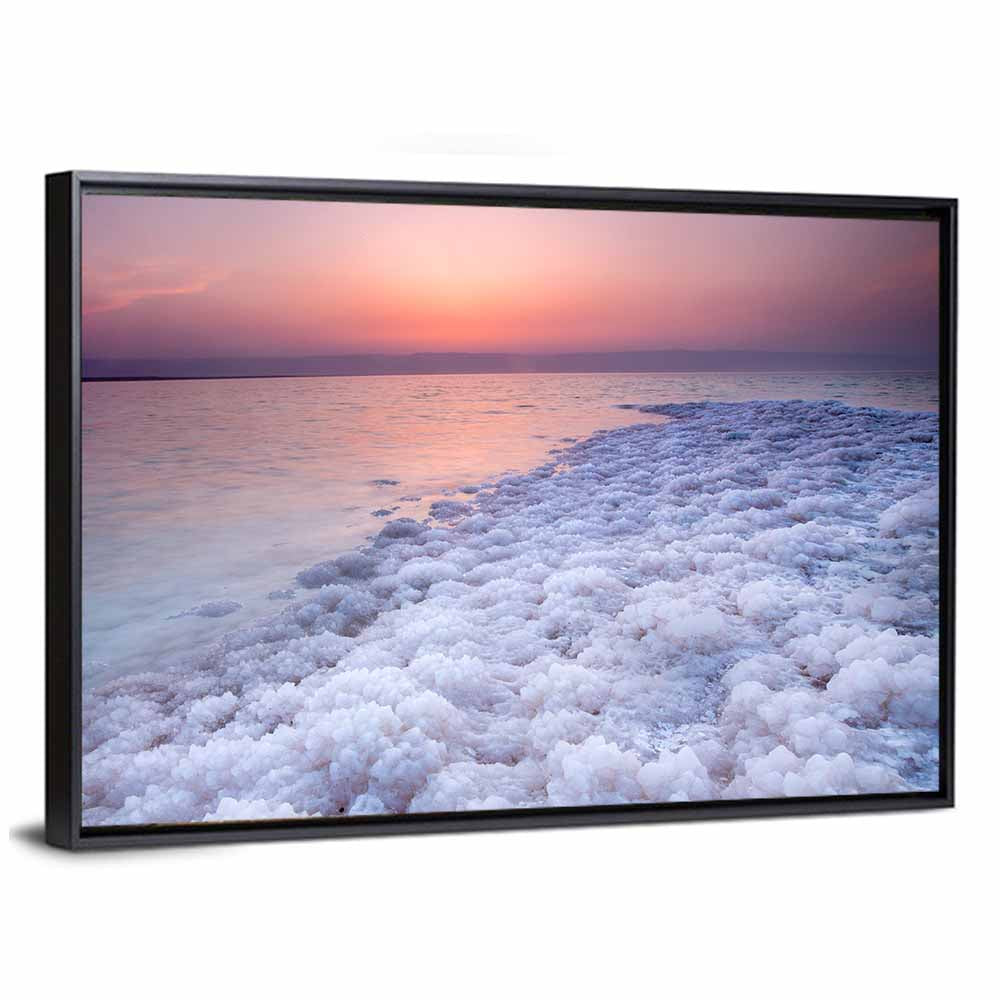 Dead Sea Salty Beach Wall Art