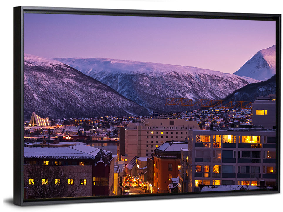 Tromso Cityscape Wall Art