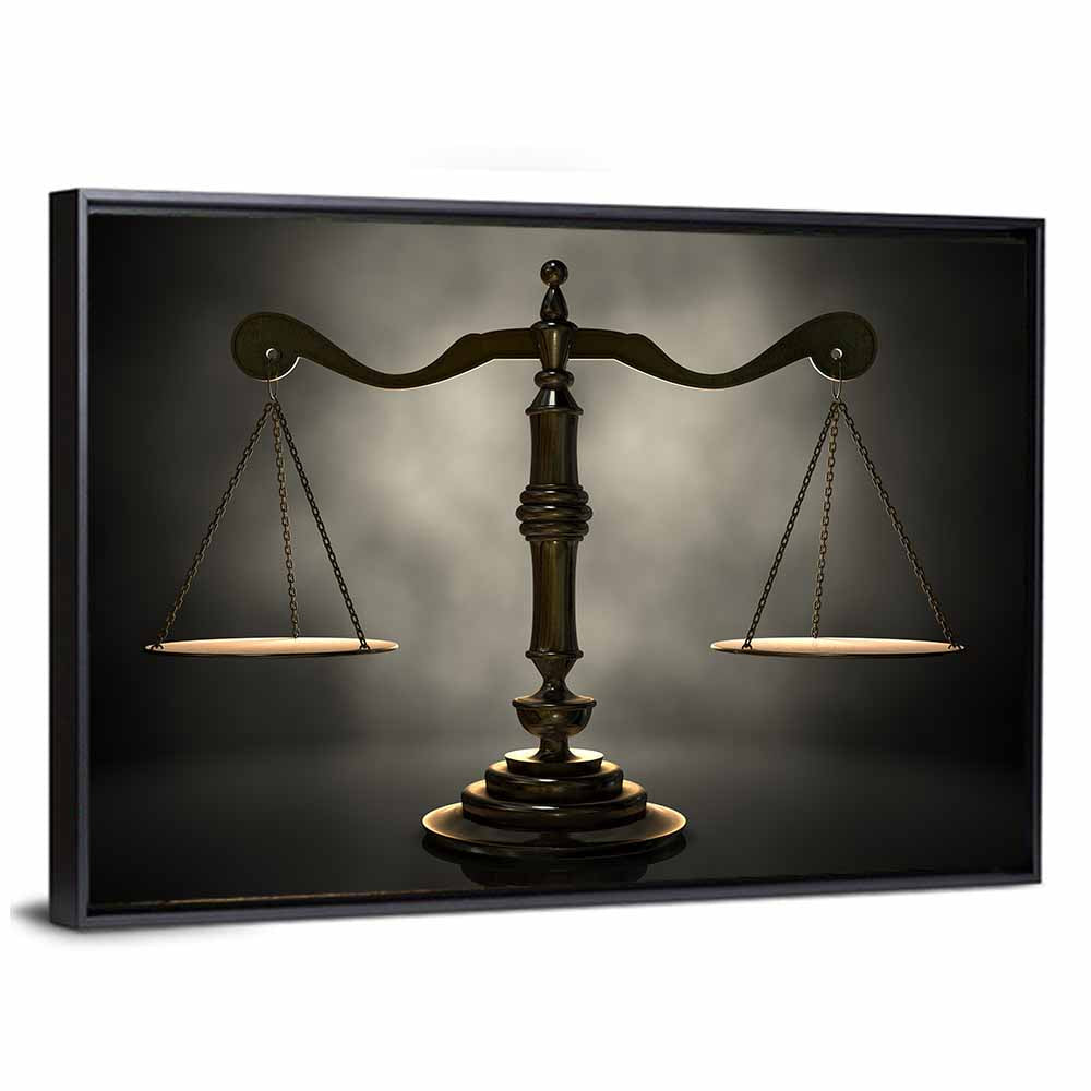 Scales of Justice Wall Art