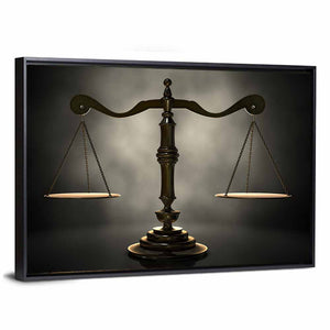 Scales Of Justice Wall Art