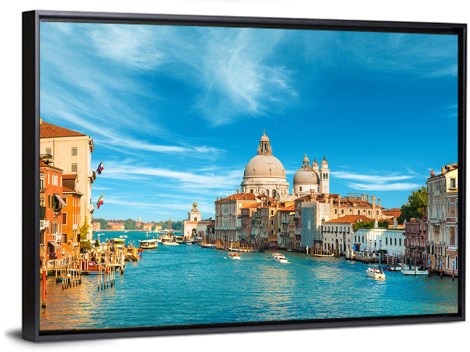 Venice Grand Canal and Santa Maria Della Salute Wall Art