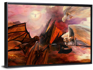 Angels & Demons Religious Artwork Wall Art