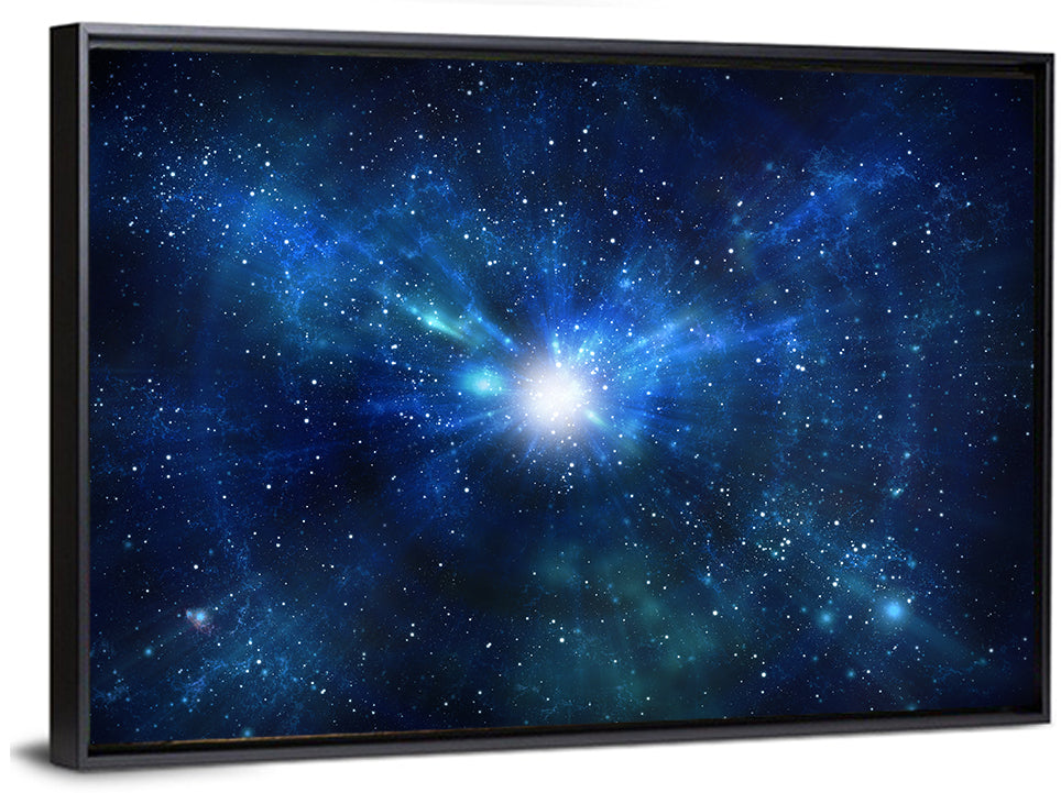Lightspeed Space Travel Wall Art