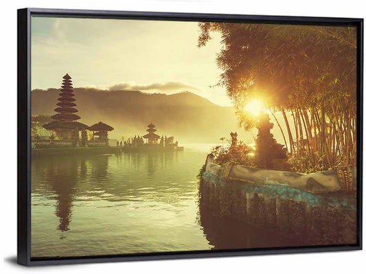 Pura Ulun Danu Temple Wall Art