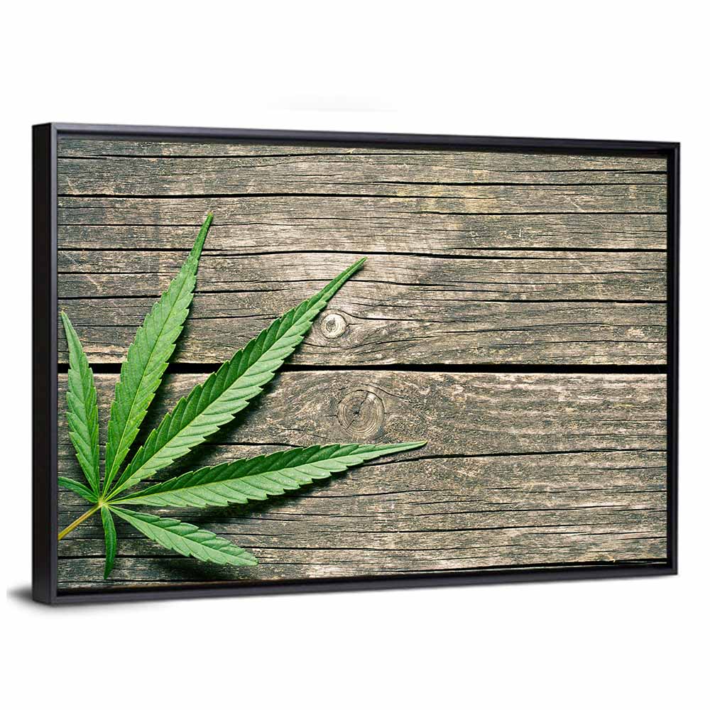 Cannabis Leaf Wall Art