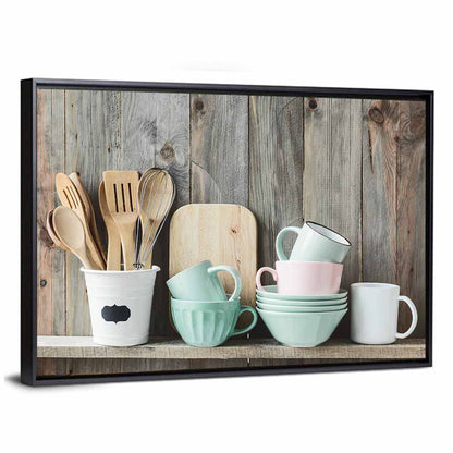 Kitchen Utensils Wall Art