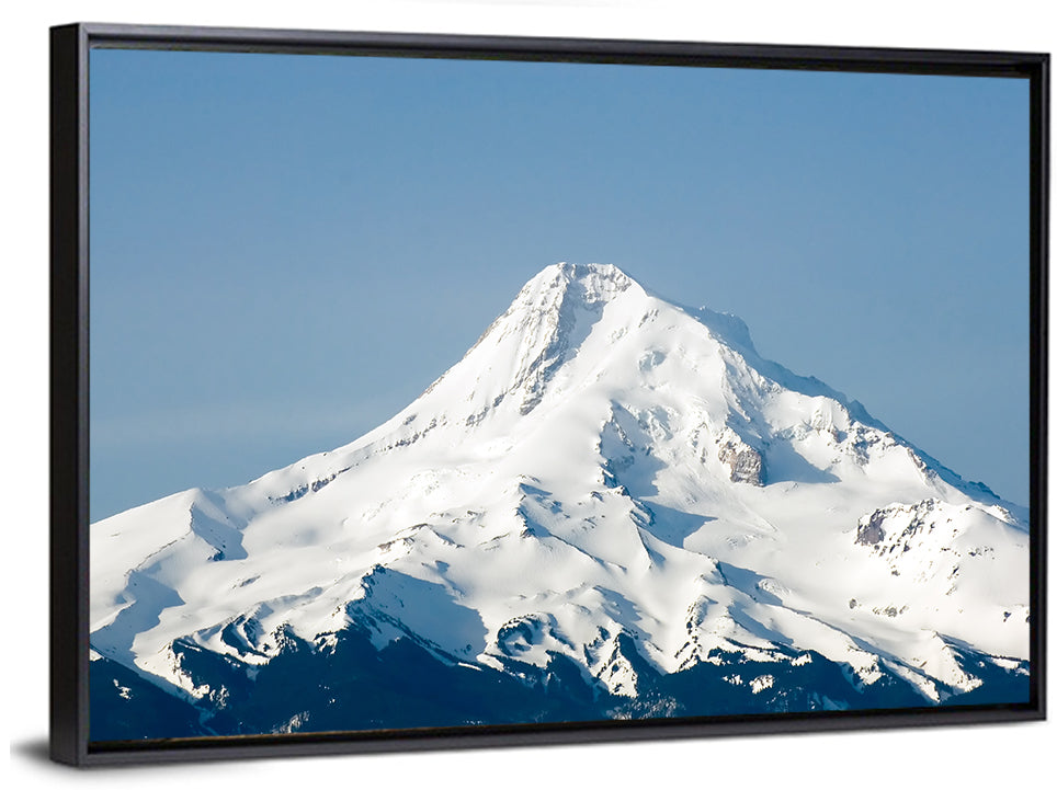 Mount Hood Winter Peak Wall Art