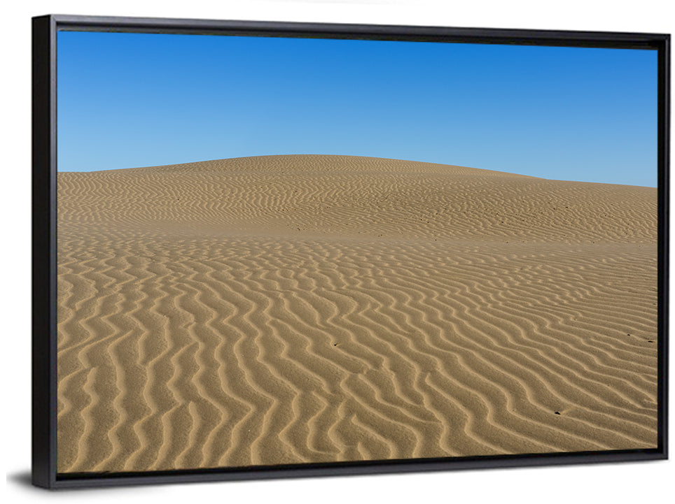 Namib Desert Rippled Sand Dunes Wall Art