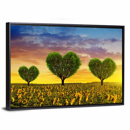 Sunflower Field Wall Art