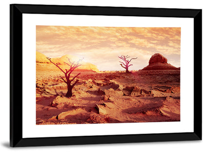 Dried Desert Wall Art