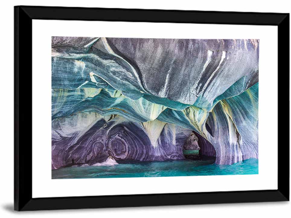 Marble Caves of Lake General Carrera Wall Art